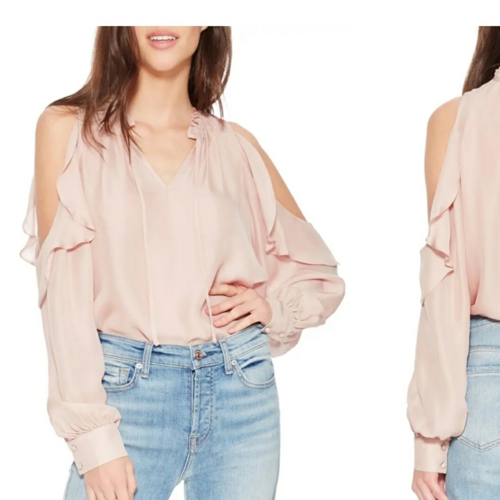 Parker Marjorie Cold Shoulder Blouse